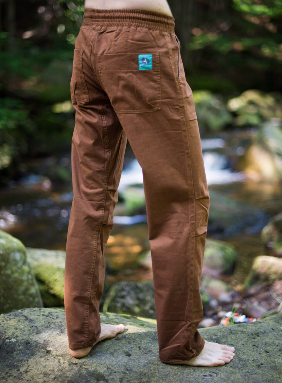 Cotton Classic pants - choclate brown