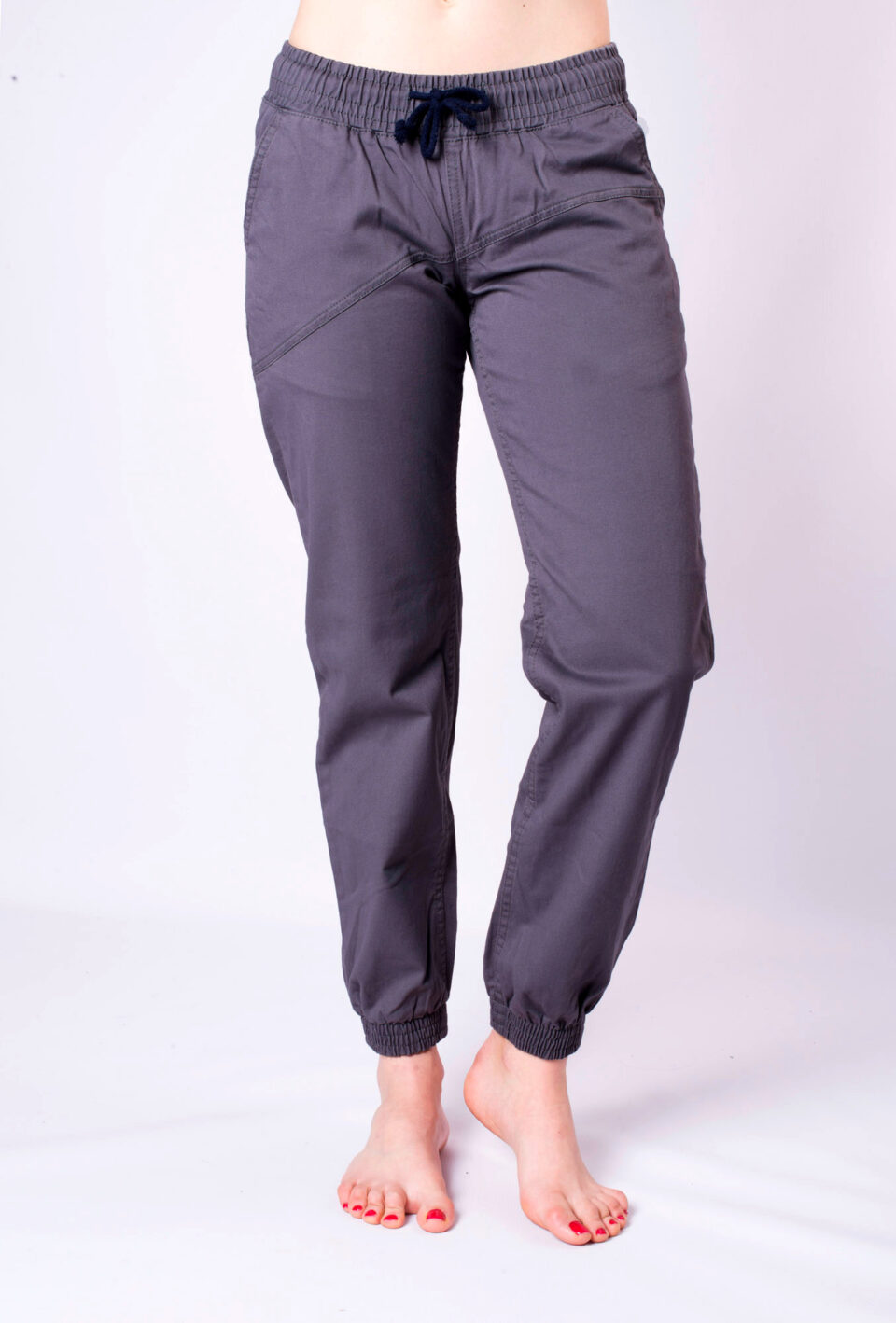 Cotton Crosscut pants - light grey