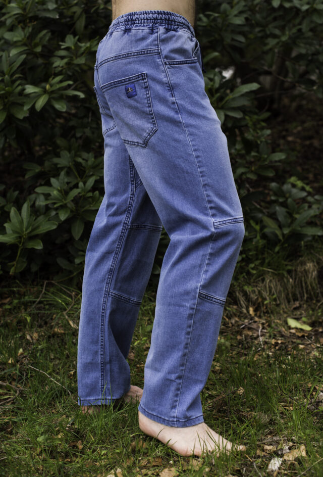 DEFT pants light blue jeans regular lenght