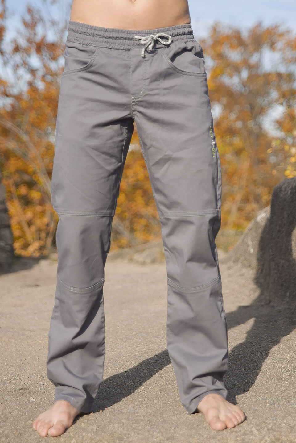 DEFT cotton pants- grey