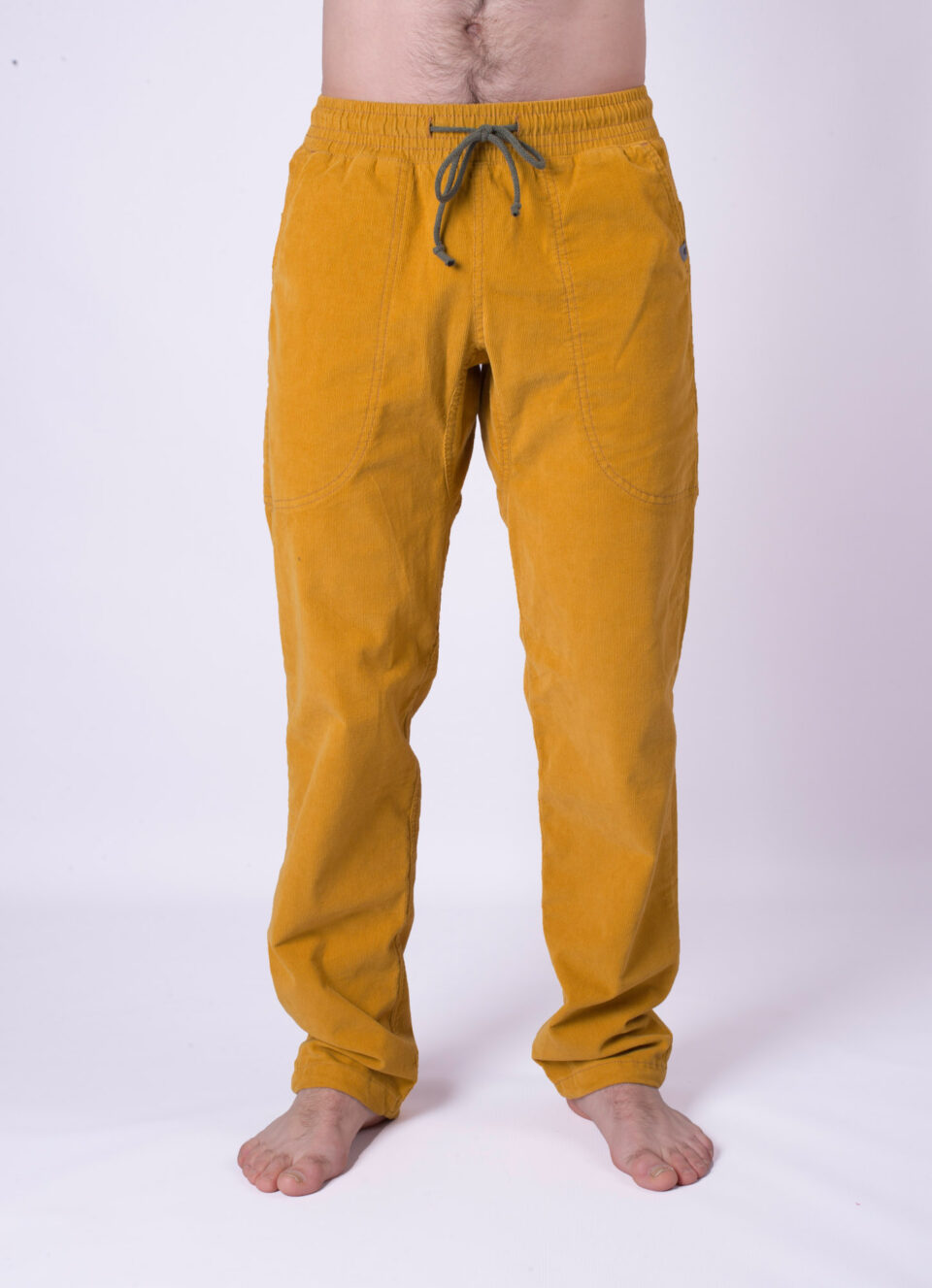 Rocket Pocket corduroy man pants- mustard yellow