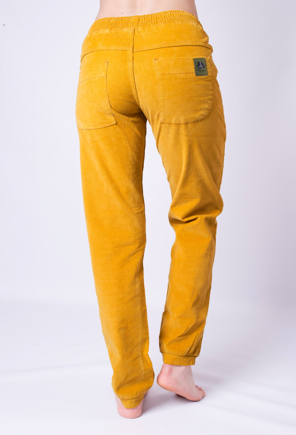 Rocket Pocket corduroy pants - yellow mustard