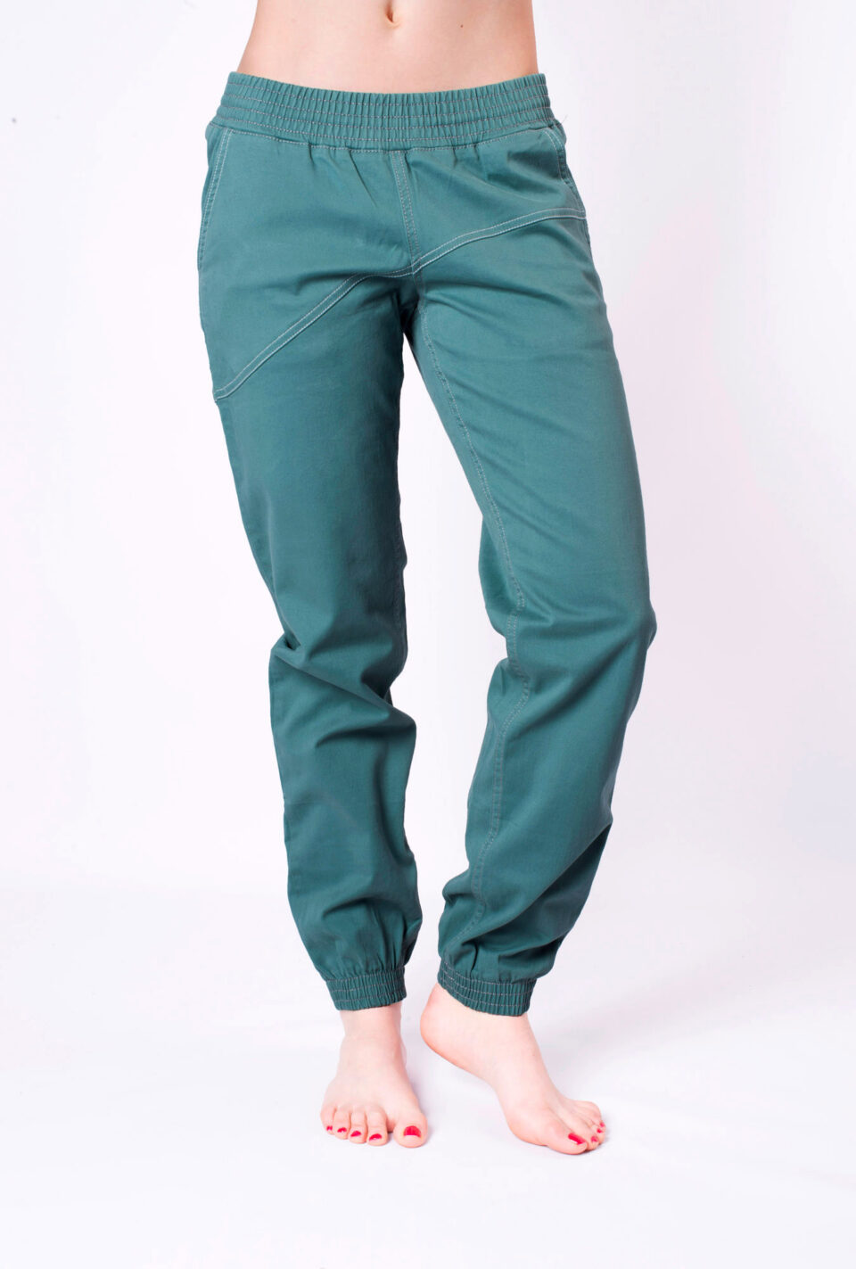 Cotton Crosscut pants - mint