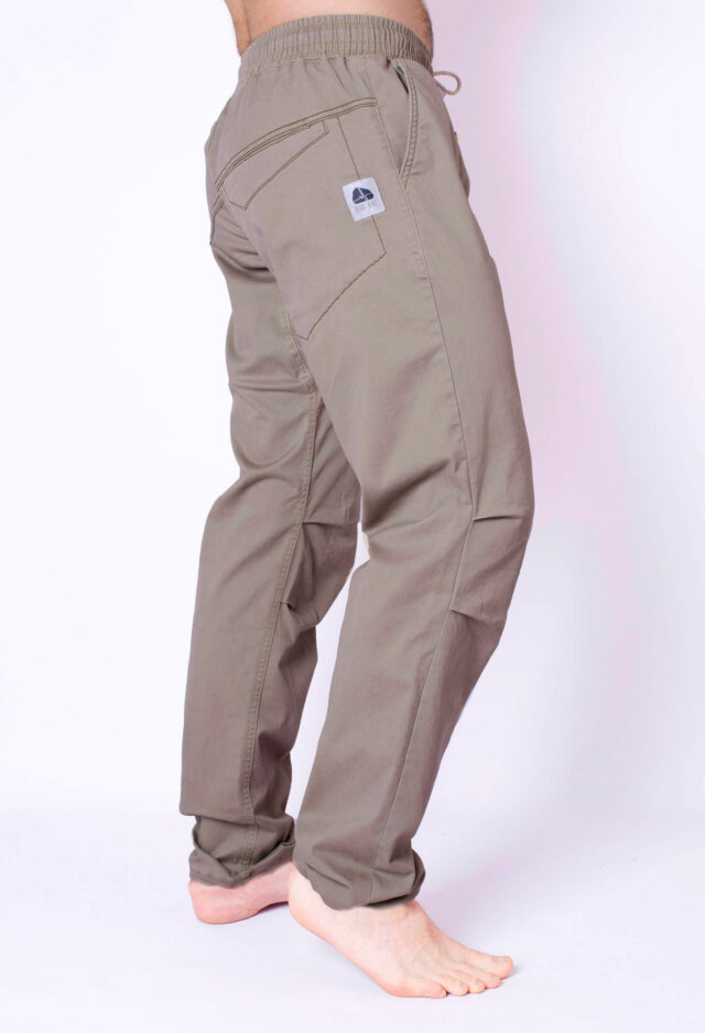Cotton Crosscut pants - light beige
