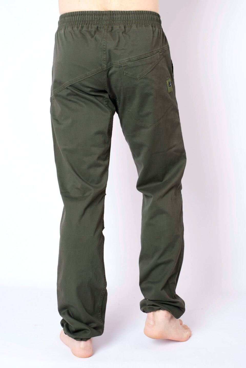 Cotton Crosscut pants - green