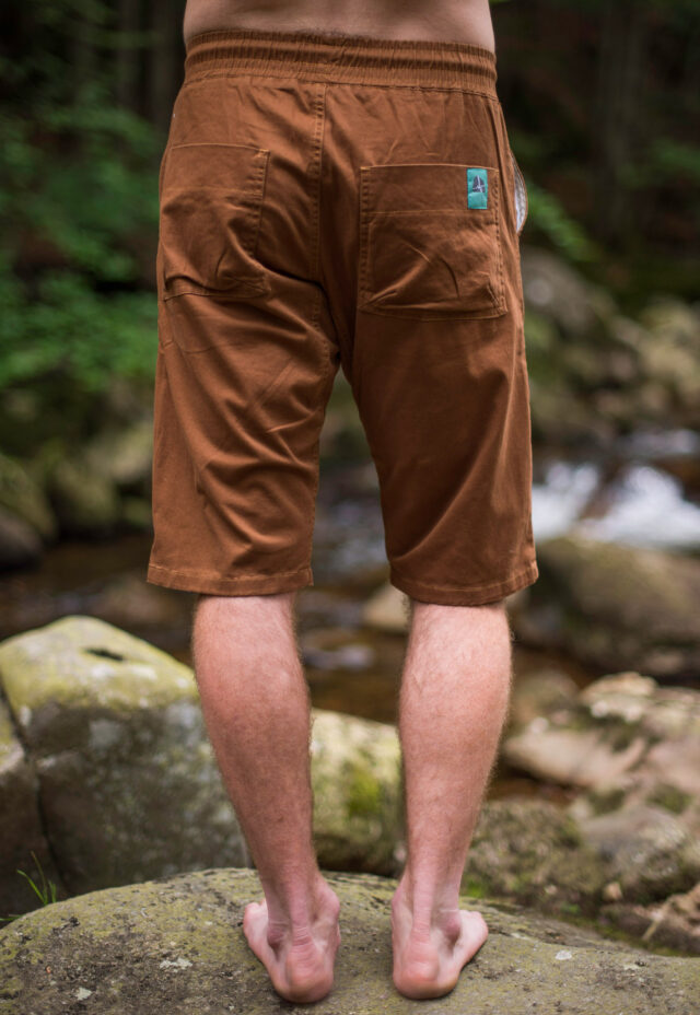 Cotton Classic shorts - chocolate brown