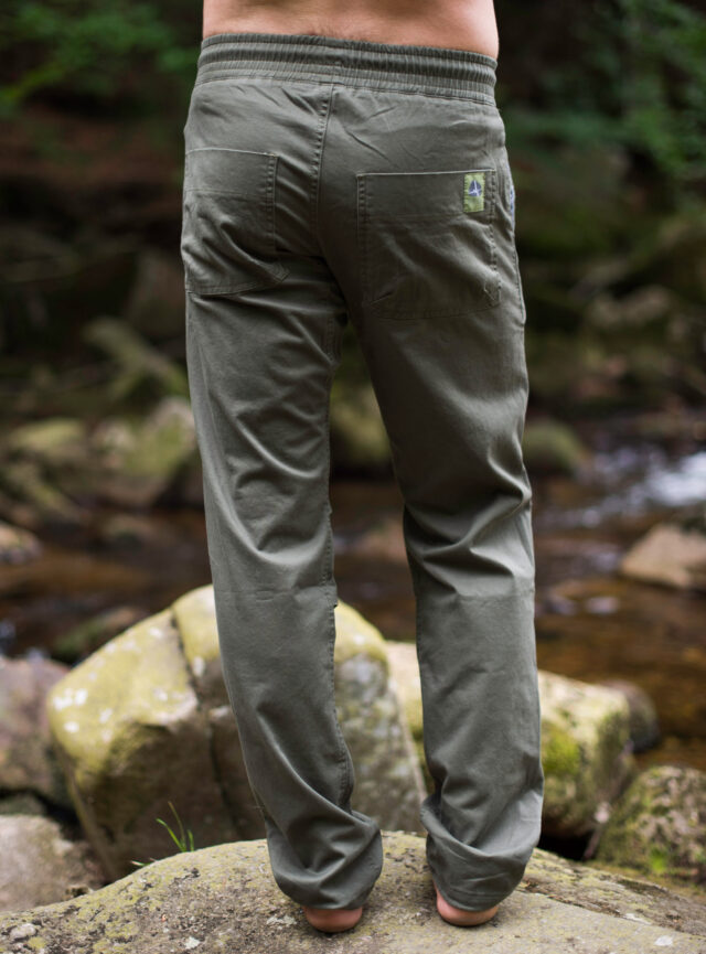 Cotton Classic pants - olive green